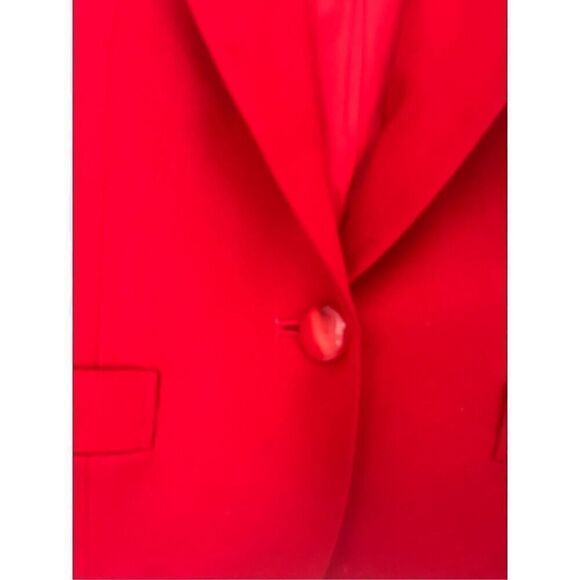 Pendleton 100% Virgin Wool Red Blazer Vintage - Picture 2 of 7